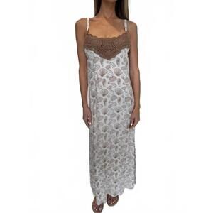 NEW SKEMO crystal coast chichi dress in choco